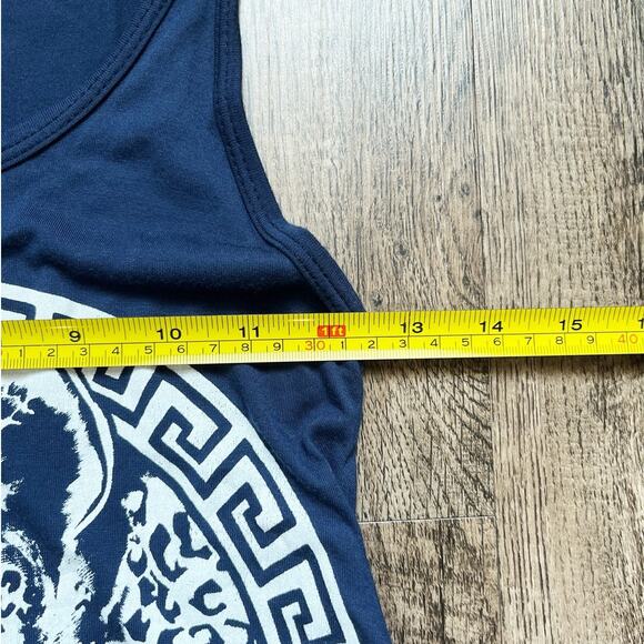 Lauren Moshi Small Leopard Graphic Print High Low Sleeveless Modal Tank Dress - Picture 5 of 8